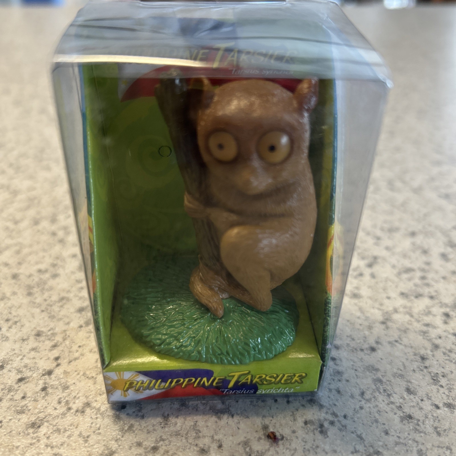 Tarsier Figurine “Philippines” Animal Souvenir New in Box