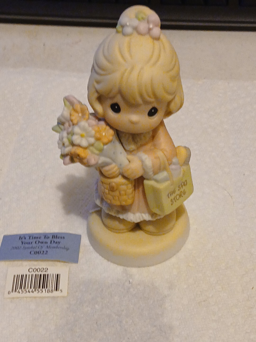 Precious Moments 2002 “It’s Time To Bless Your Own Day”C0022 In Original Box