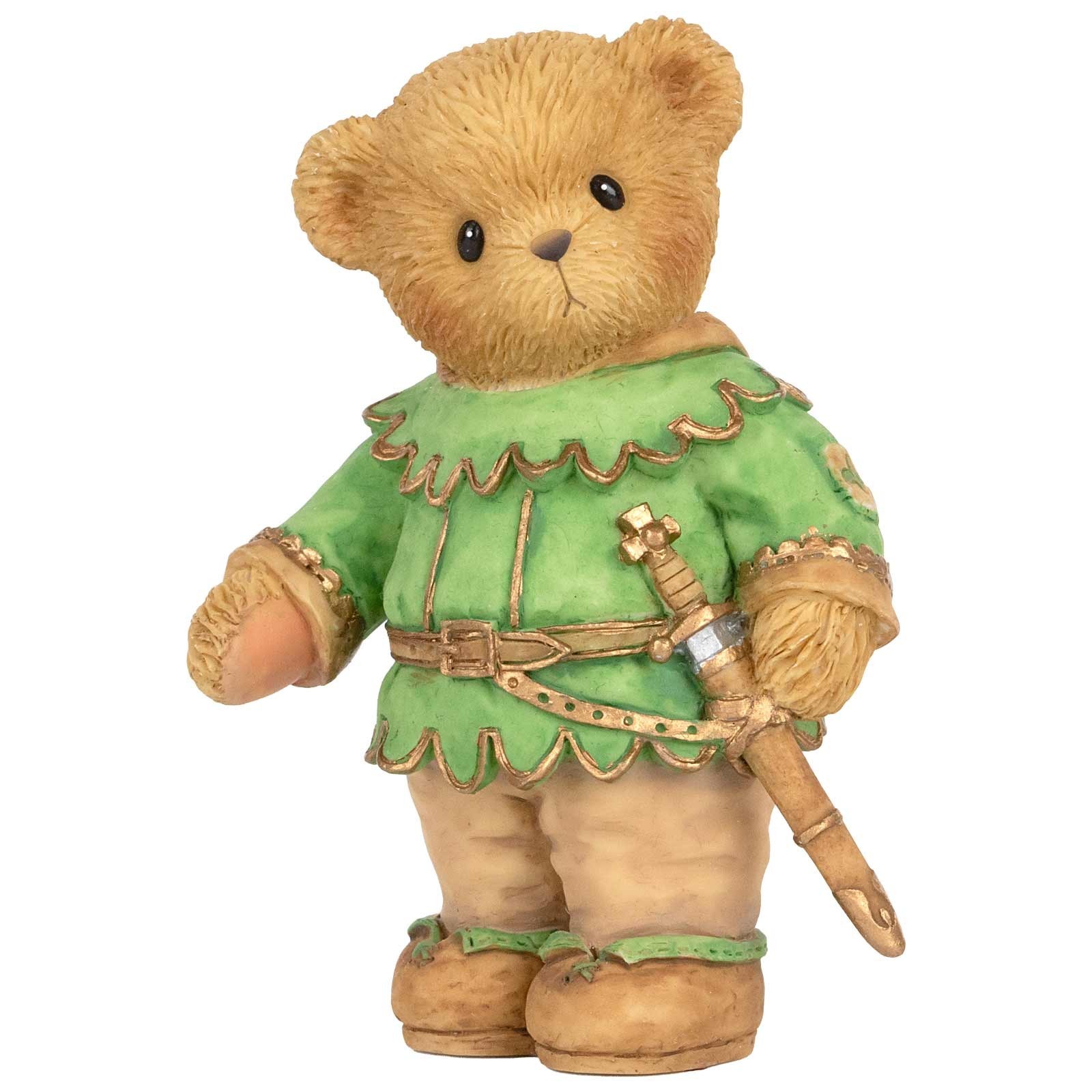 Cherished Teddies Lancelot Bear Knight Figurine 4005878 Stone Resin 3.25in New