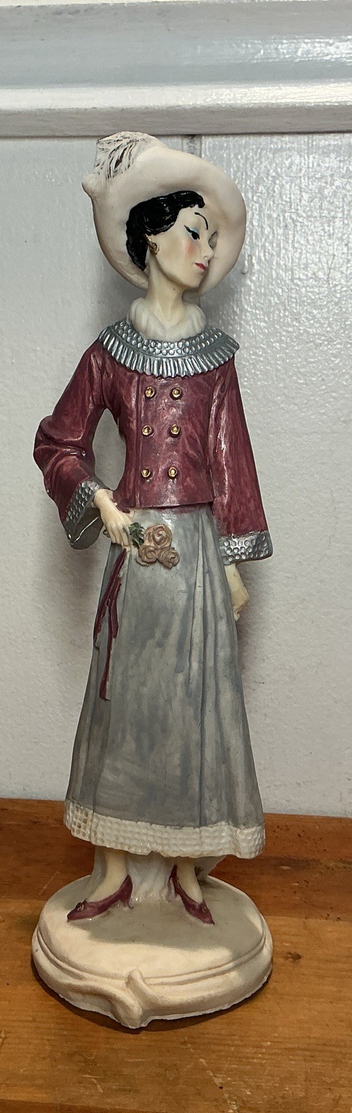 Albert E. Price Collectible Women Figurine, Resin, By Desiree, Art Nouveau Style