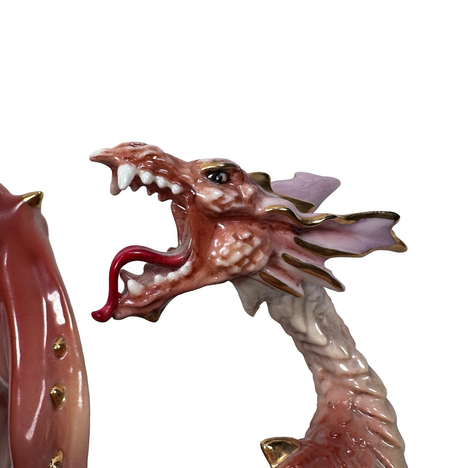 The Franklin Mint Dragon Rising Myles Pinkney Wizard Figurine READ FLAW