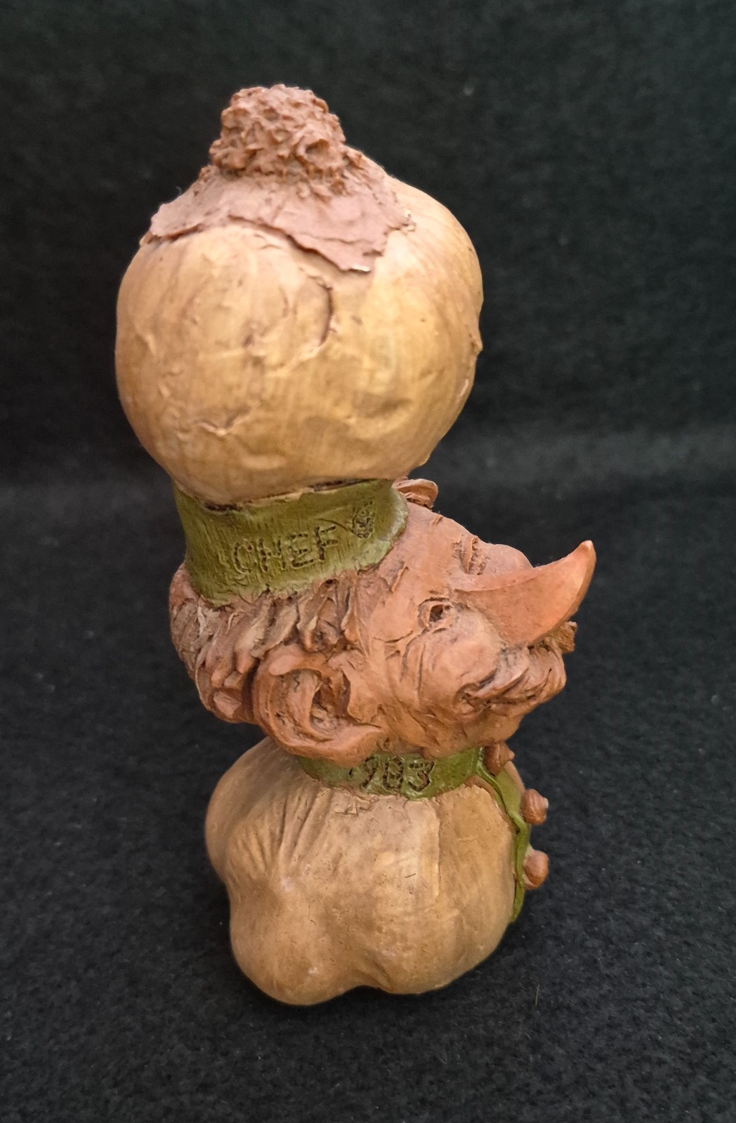 Tom Clark Gnome Cairn CHEF Edition 99 1983 Seashell Kitchen Onion Cooking
