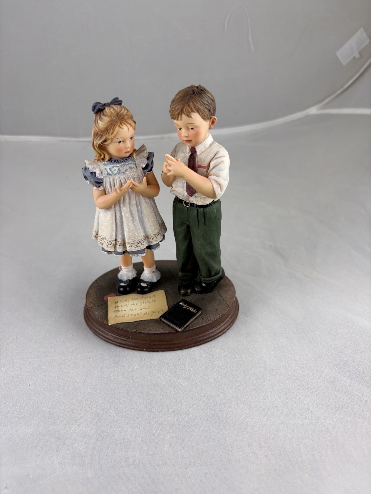 Demdaco Mama Says Here’s The Church & Here’s The Steeple Figurine 2003