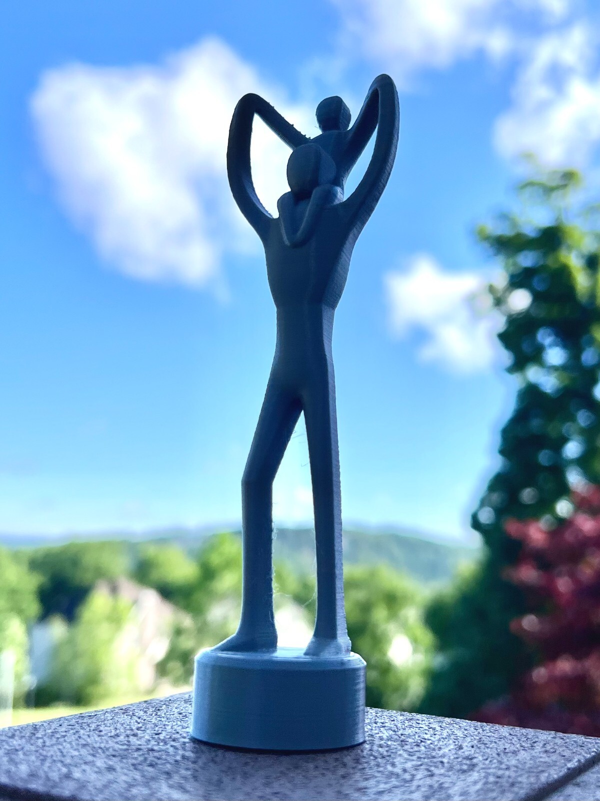 Father’s Day Mini Statue Gift Custom Made to Order 6″