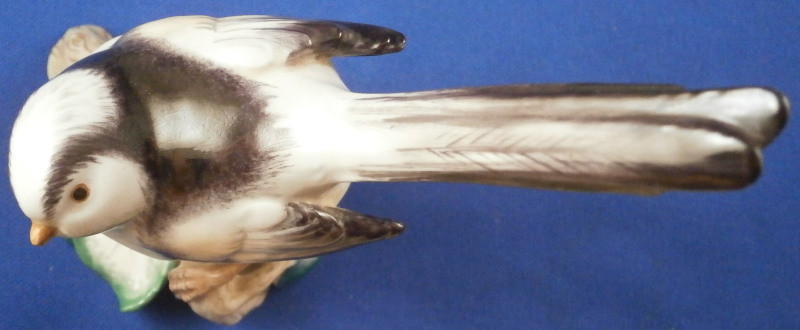 Augarten Wien Porcelain Cute Bird Figurine Figure Porzellan Vogel Figur Vienna