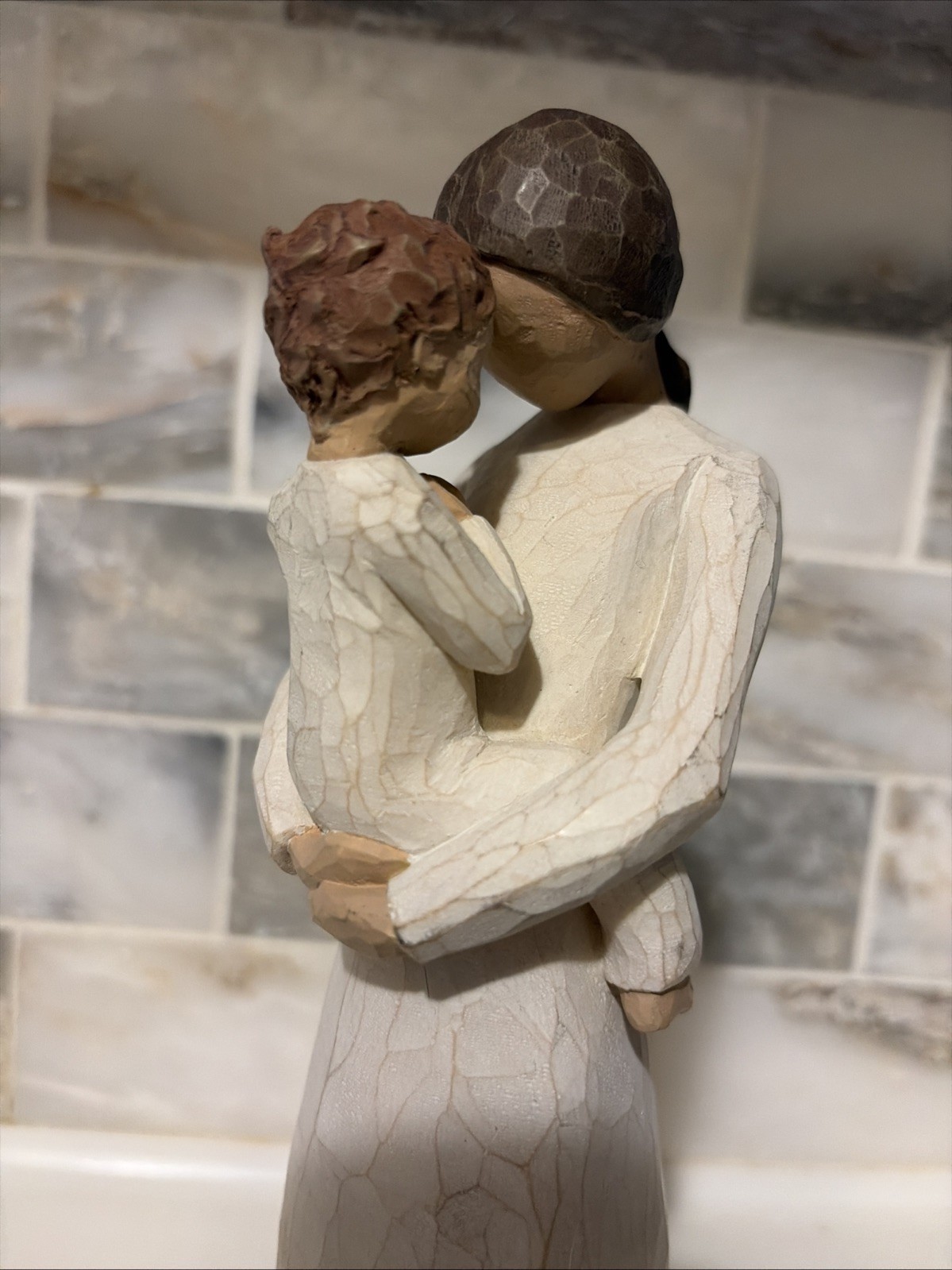 Willow Tree Demdaco Tenderness Figurine 8.5″ Susan Lordi 2001 Mother Child