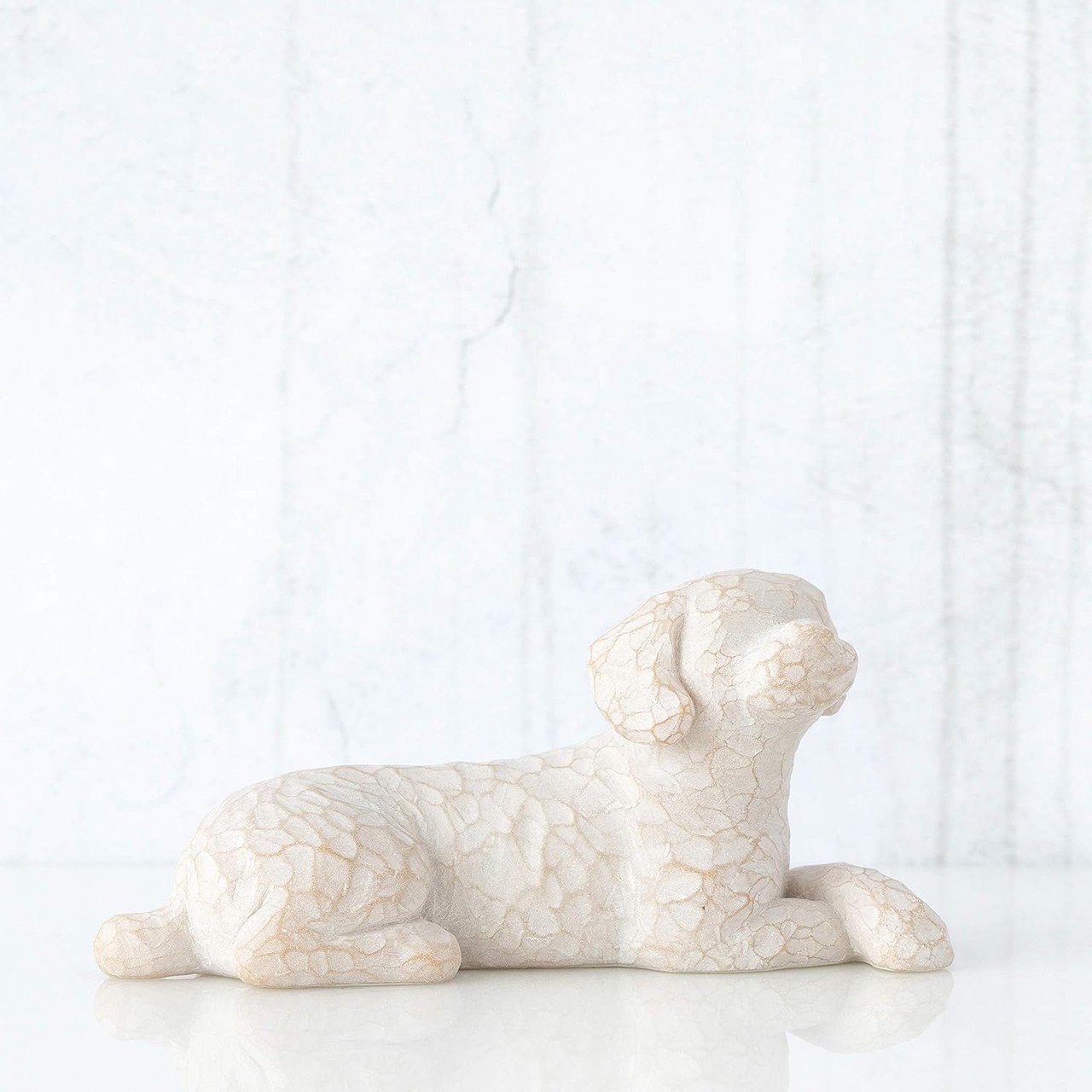 Demdaco Willow Tree, Love My Dog (Small, Lying Down) -( 27790)