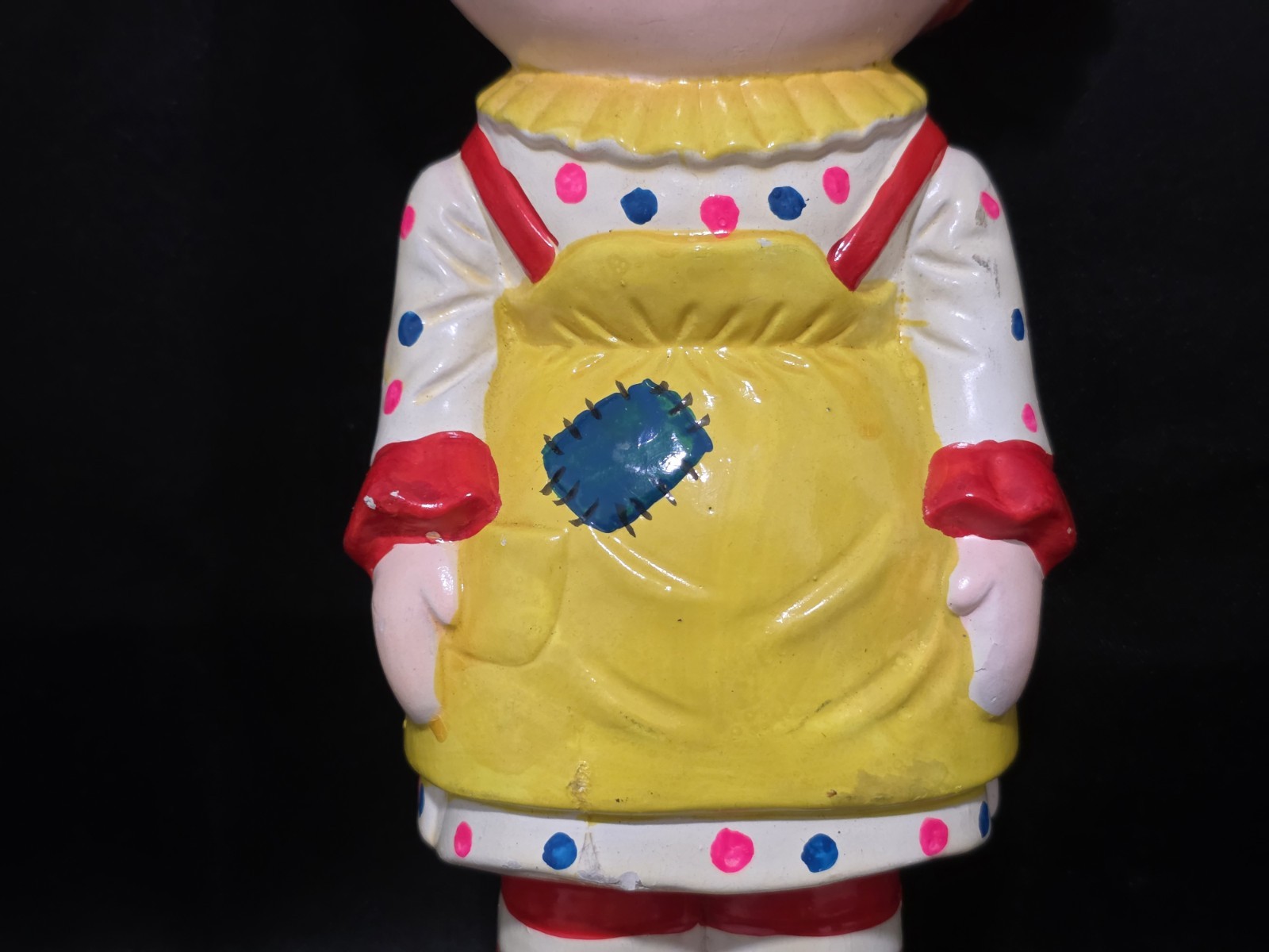 Vintage 1950’s 60’s Raggedy Ann Japan Chalk Ware Chalkware 13.5 Inch Bank