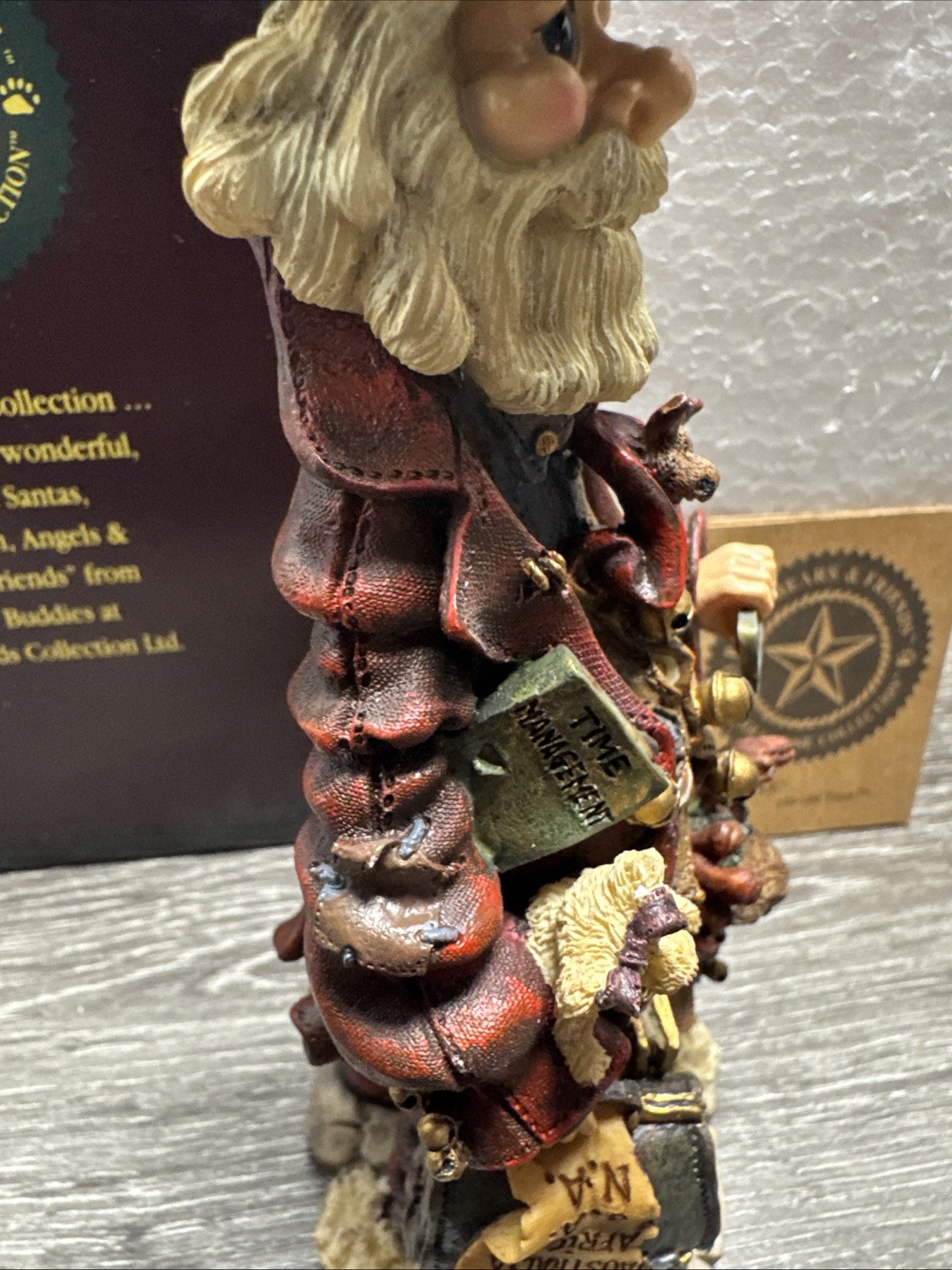 Boyds Bears & Friends Execunick The First Global Business Man Santa #28002