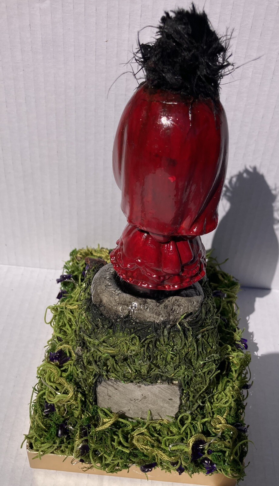 Lydia Deetz Precious Moments ALTERED Moments Beetlejuice Custom Art Horror Light