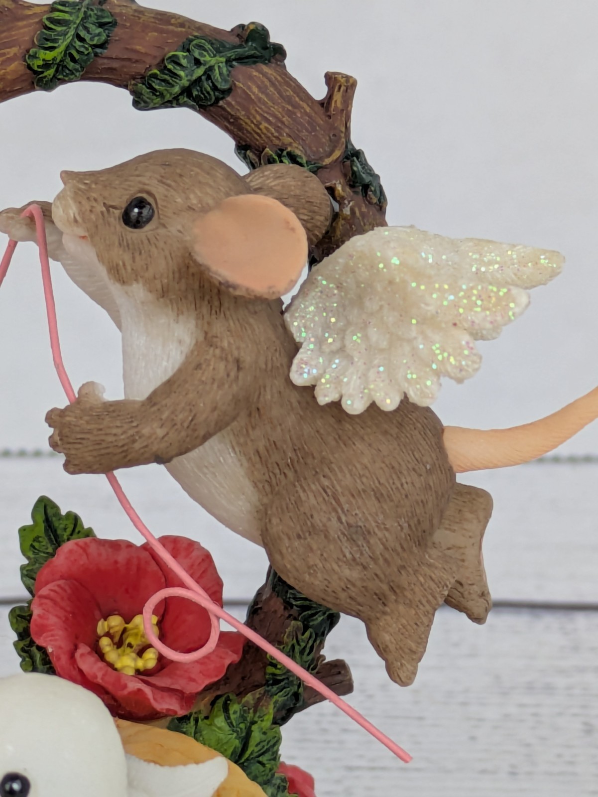 Fitz & Floyd Charming Tails Together In Our Own Little Love Nest Valentine’s Day