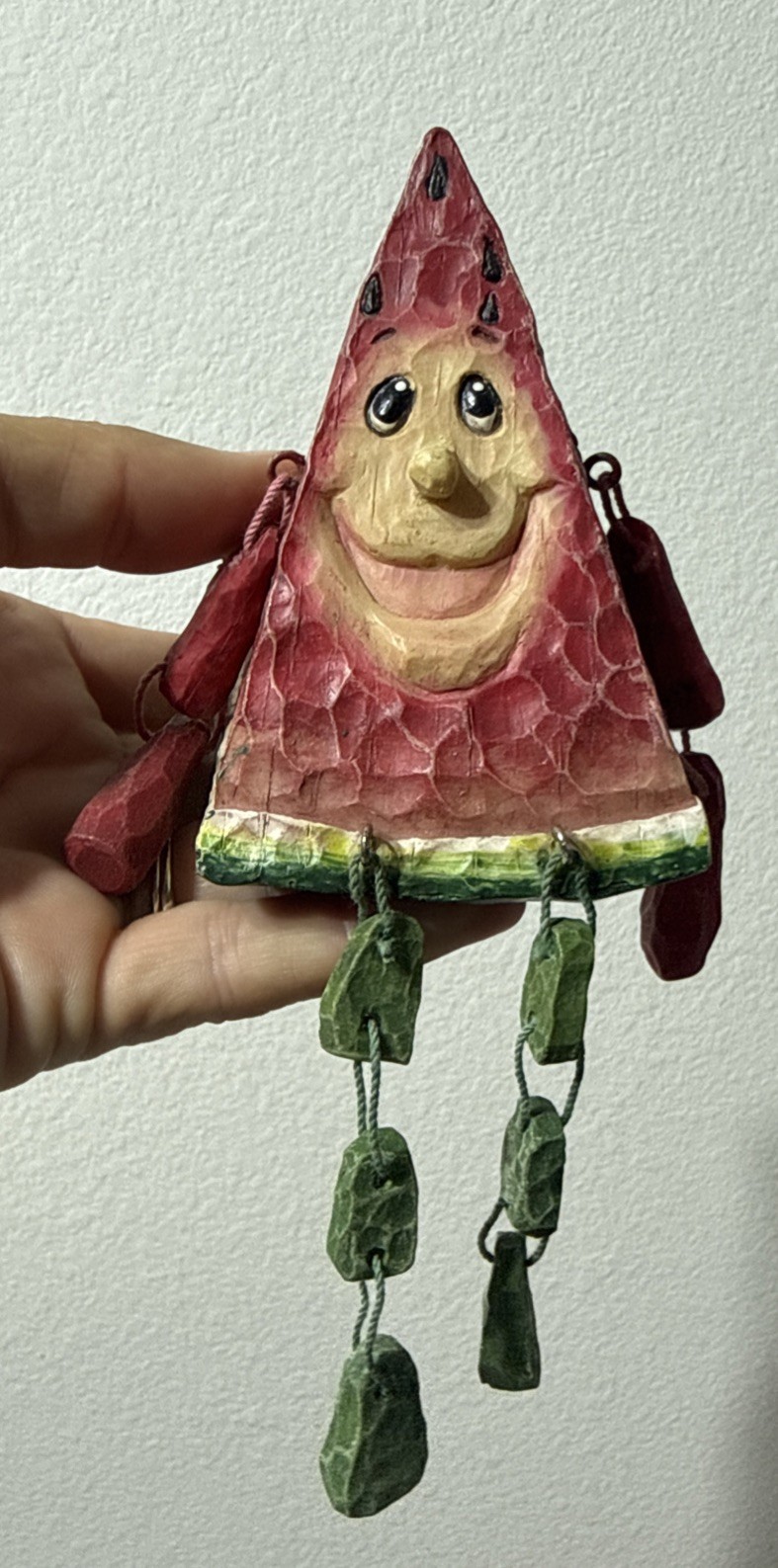 Anthropomorphic Vegetable Shelf Sitter LOT 7 pcs Dangle Granny Core Figures READ