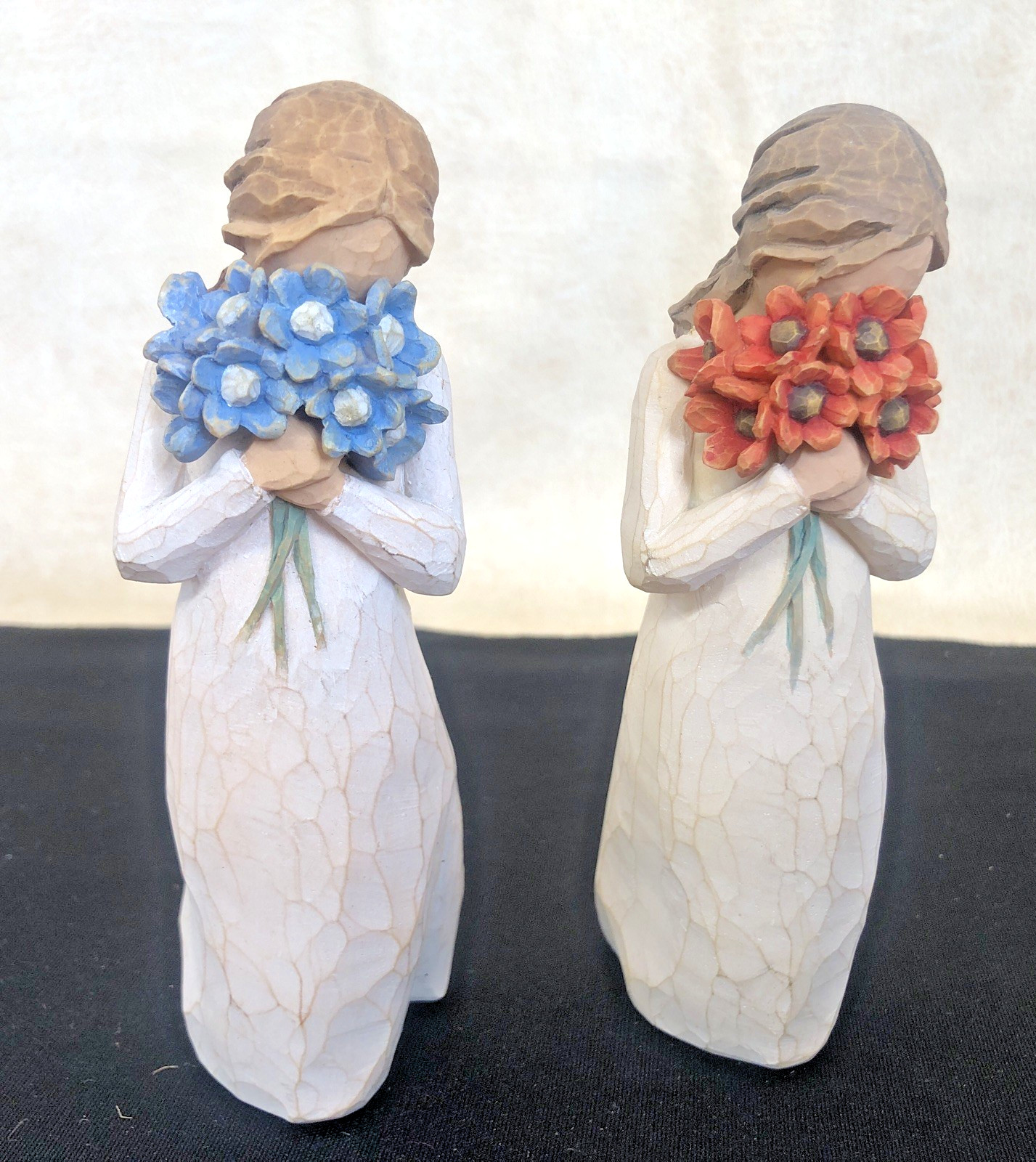 Willow Tree Lot of 6 Angel Figurines Ranging from 2000 – 2009 by Susan Lori