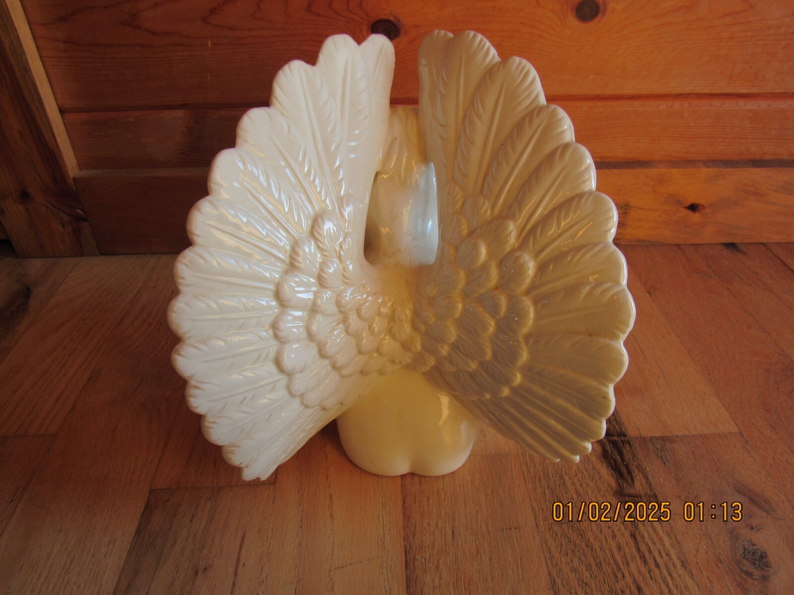 Sleeping Angel Cherub Figurine Statuette 10”
