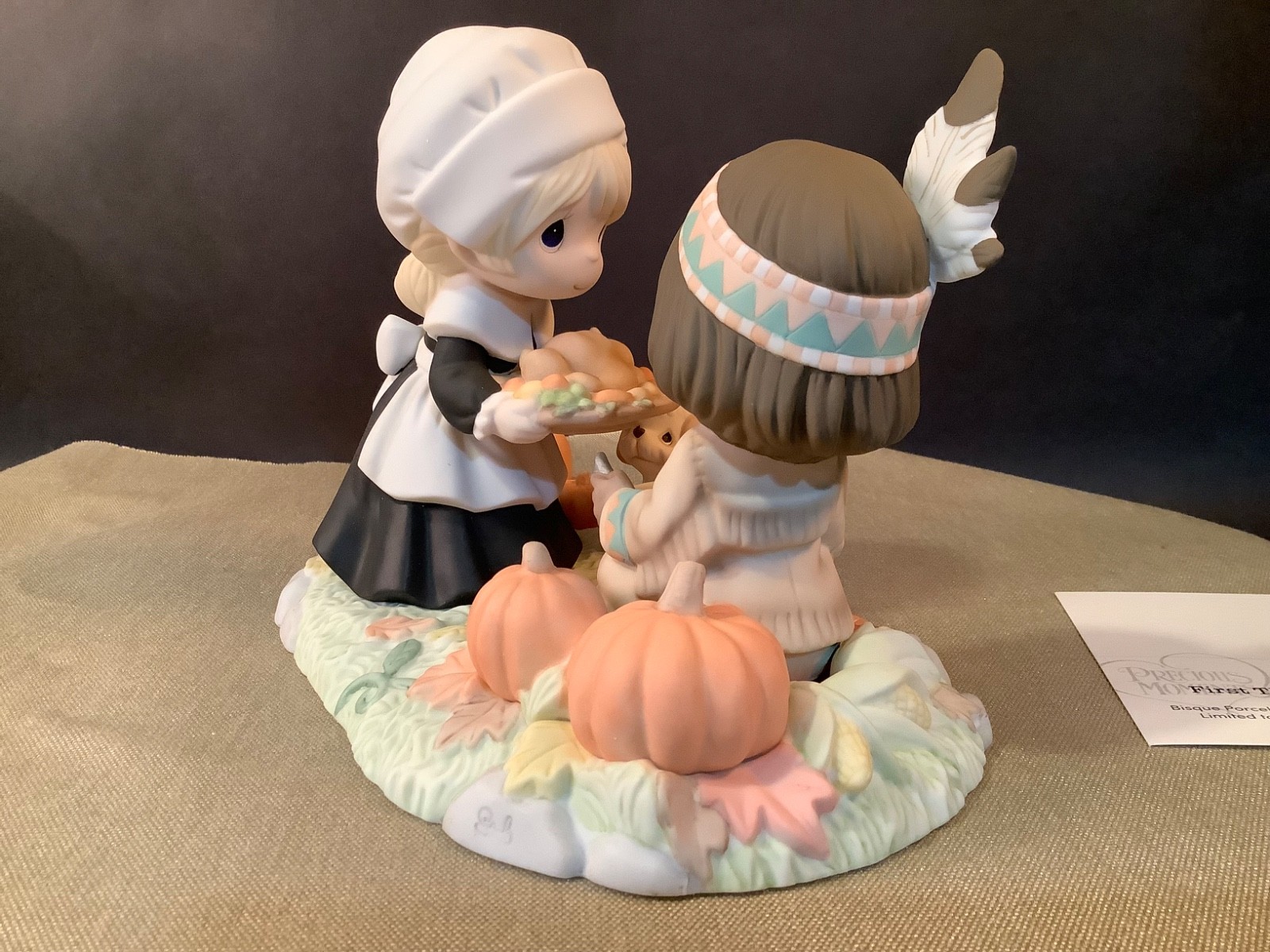Precious Moments First Thanksgiving Limited Edition 241027