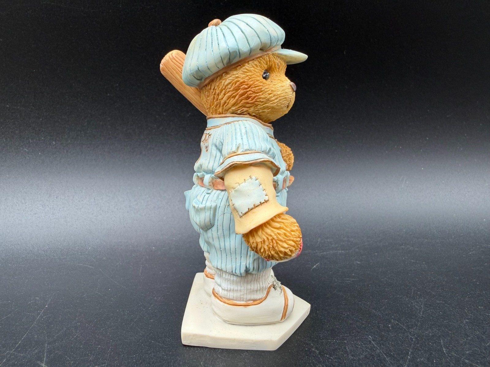 1997 Enesco Cherished Teddies Lou “Take Me Out To The Ball Game” #203432