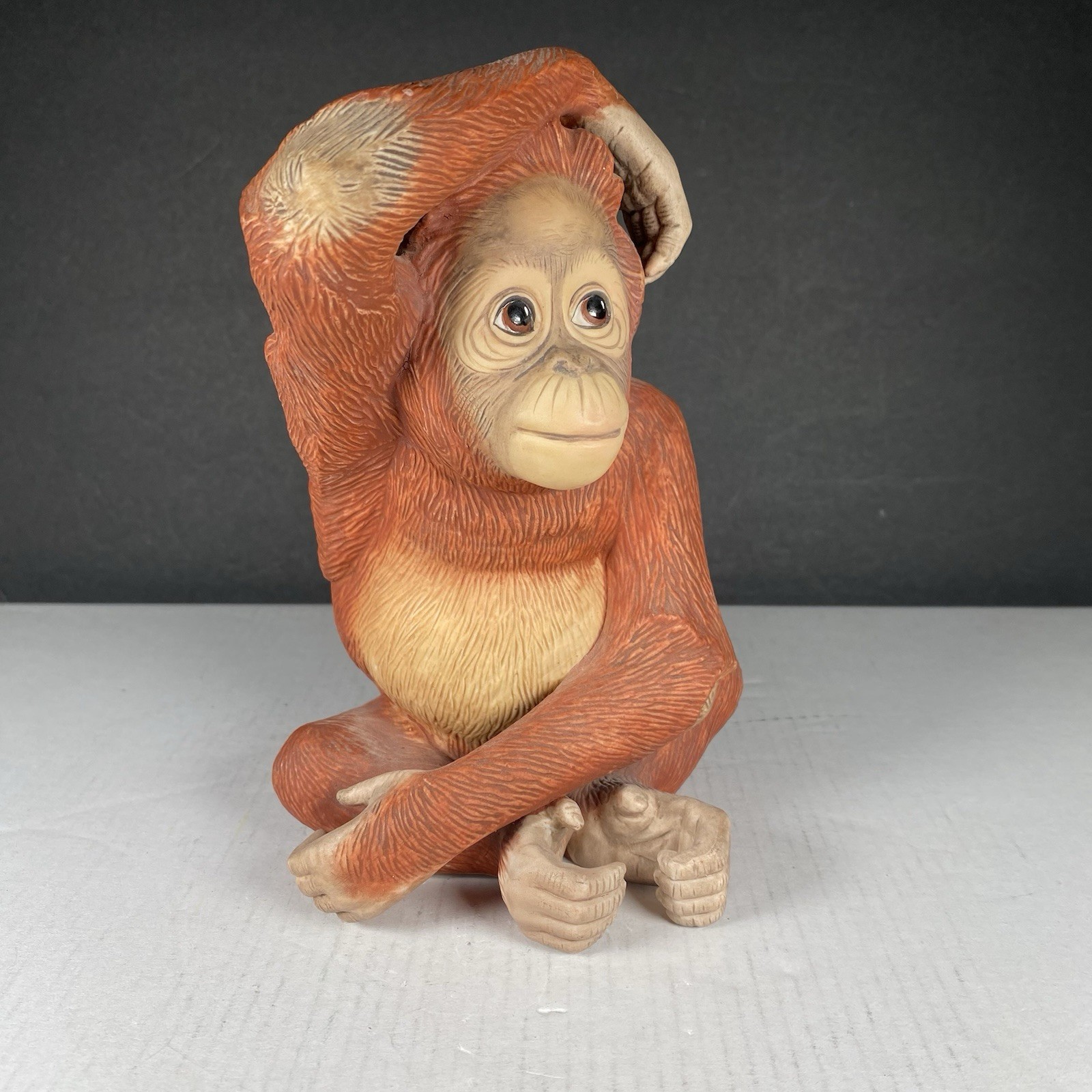 Vintage 1994 Lenox Porcelain Orangutan Endangered Baby Animals Collection