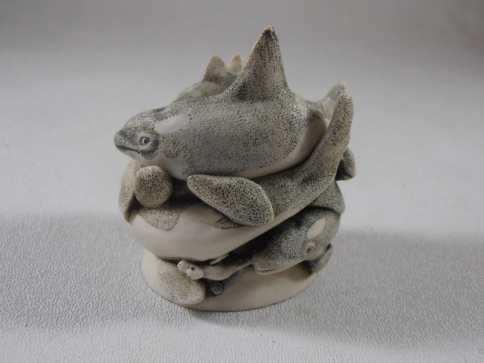 Harmony Kingdom Whale of a Time Trinket Treasure Jest Box Mermaid Made in UK