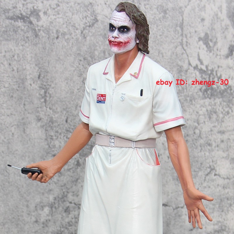 H54CM The Dark Knight Joker 1/4 Statue Figure GK Model W/base Collection Gift