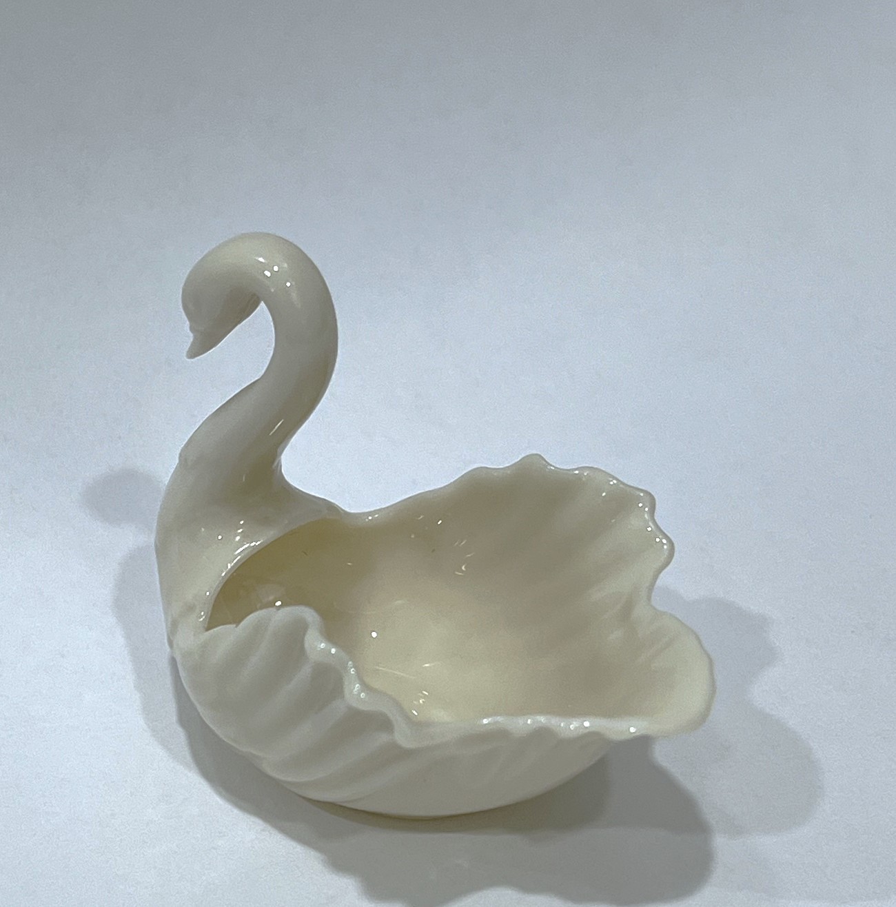Vintage Lenox “To the Bride” Porcelain Swan Wedding Ring Trinket Dish Holder