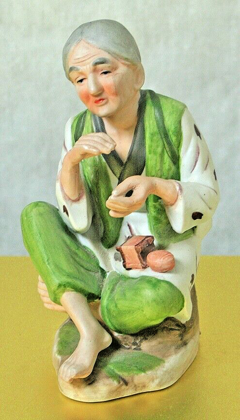 Vintage Homco Porcelain Oriental Asian Woman Figurine 1431