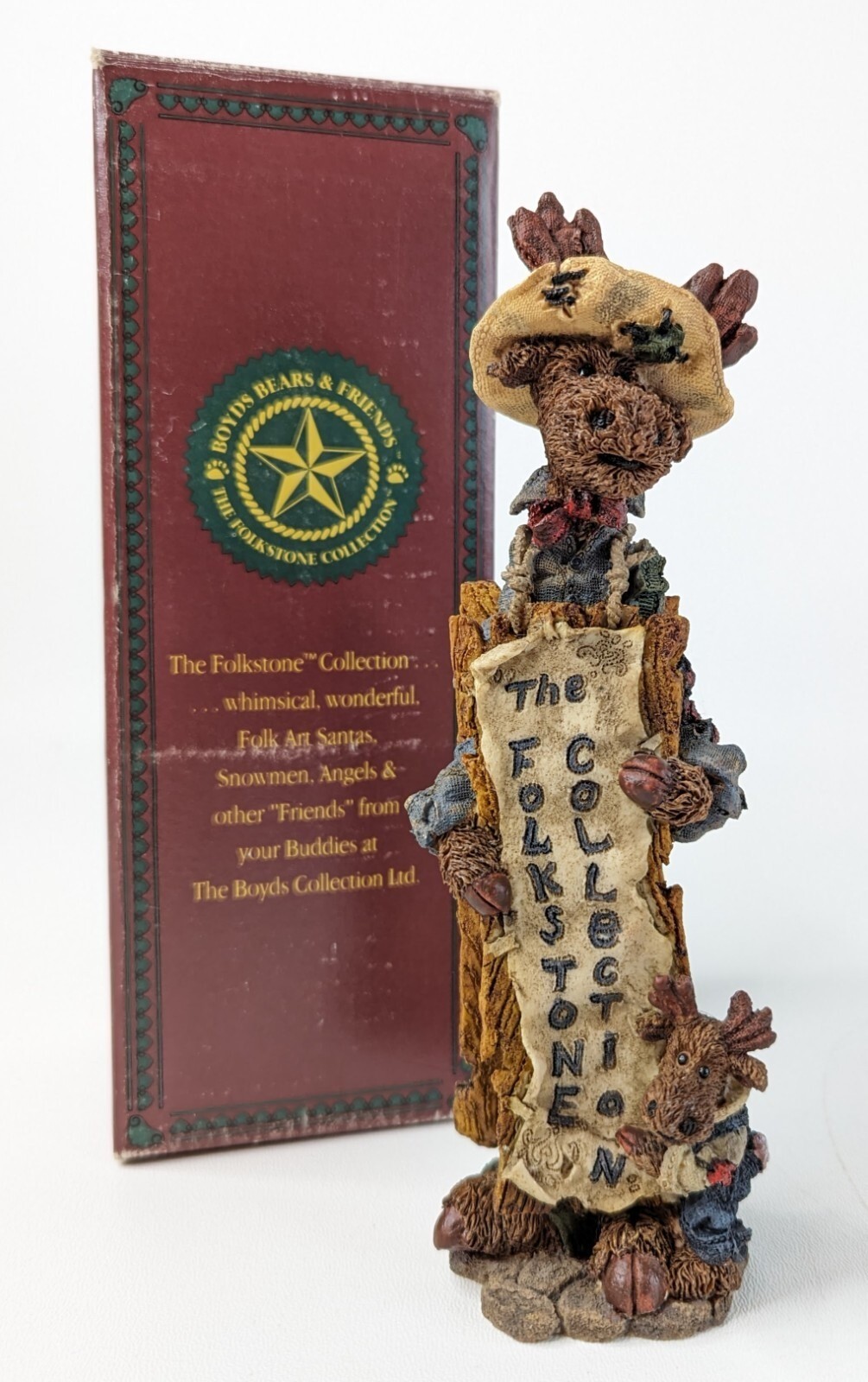 Boyds Bears SIEGFREID AND EGON 2899 Bearstone Collection Figurine