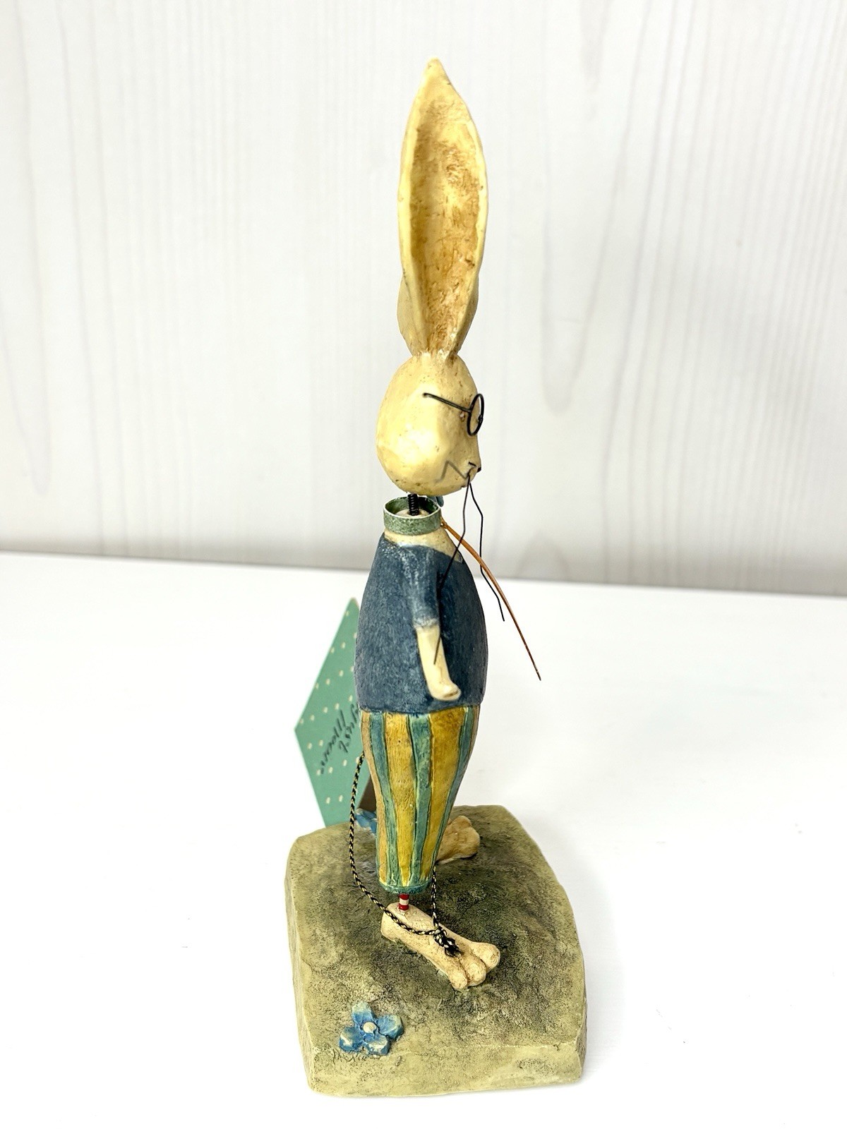 August Moon Moonbeams Dan DiPaolo Mr. Jack Hopper Easter Bunny Rabbit Figurine