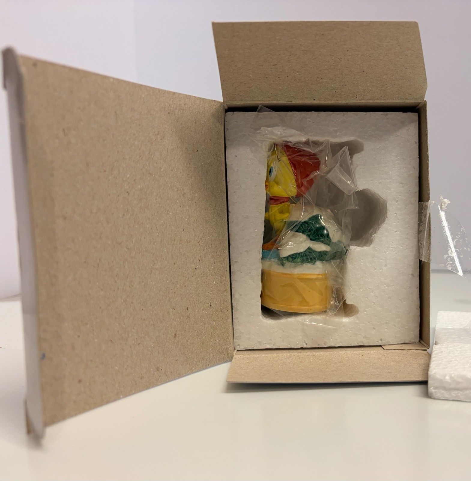 Vtg Lenox Tweety Bird Thimble Looney Tunes w/ Box