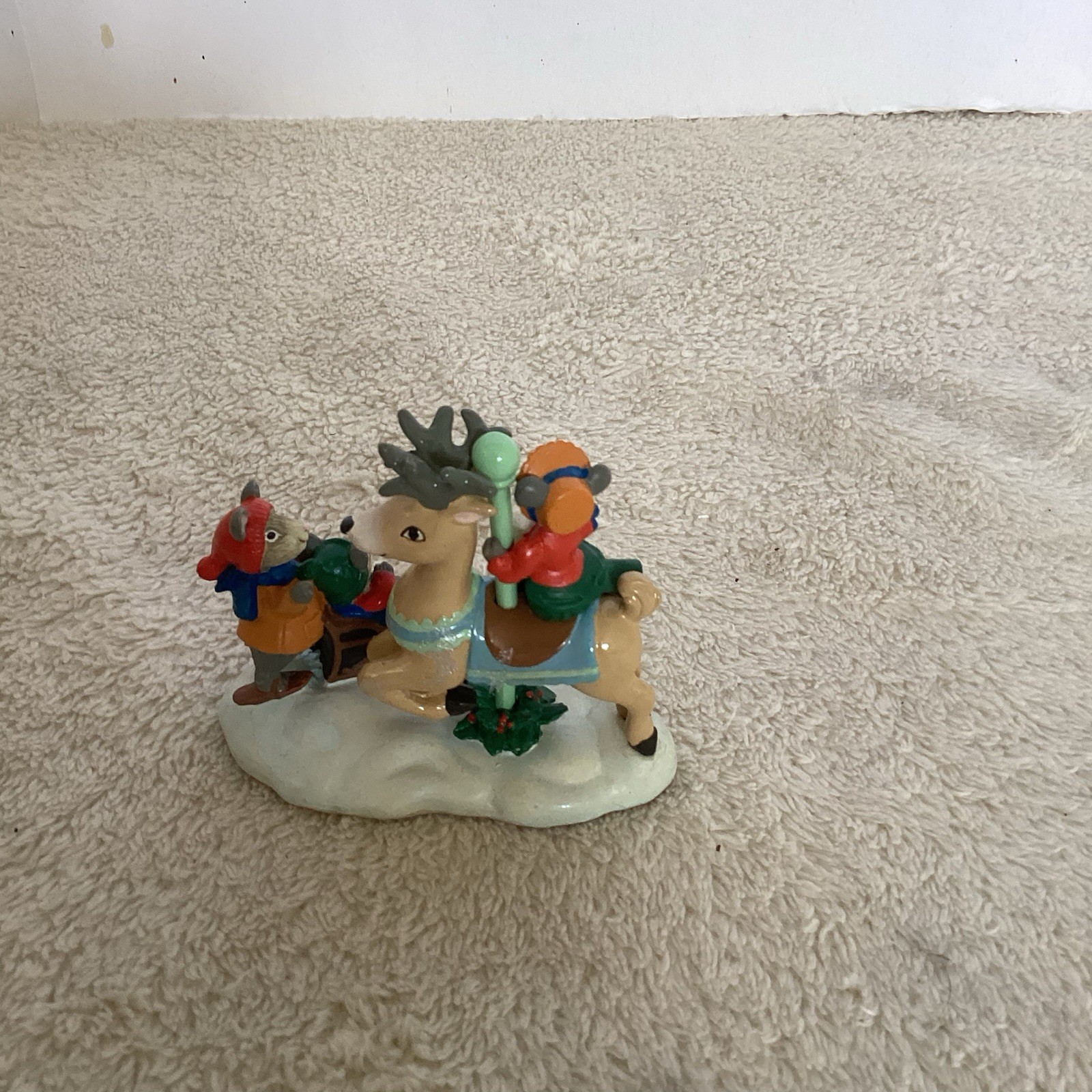 AVON CAROUSEL WONDERLAND MINIATURES COLLECTION “HAVE A NICE RIDE”