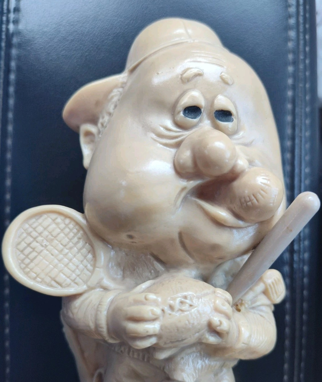 R&W Berries Co’s “World’s Greatest Athlete” figurine 1971 ~ Made in USA Comical