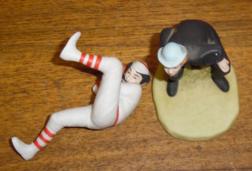 1990 MBI Curtis Publishing Danbury Mint Figurine – 100 Years Of Baseball -2 5/8″