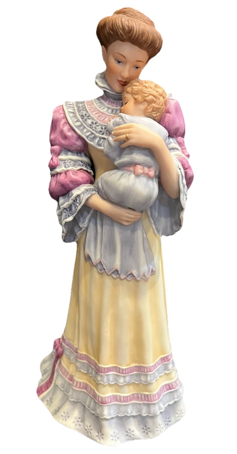 1986 LENOX FIGURINE “CHERISHED MOMENTS” THE MOTHER AND CHILD COLLECTION-NO BOX