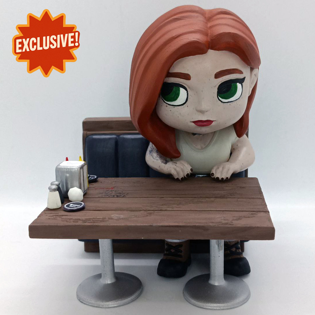 Lost Records Bloom and Rage – Swann Chibi Diorama Figurine – 15 cm Resin Statue