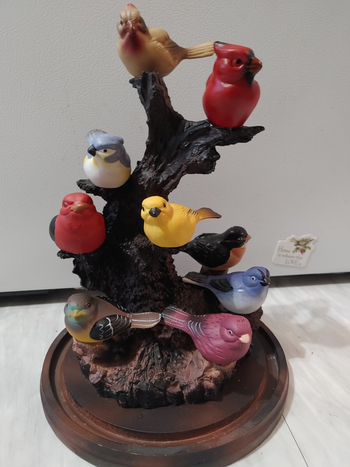 United States Commemorative Fine Art Gallery Porcelain Bird Collection 13 X 9″