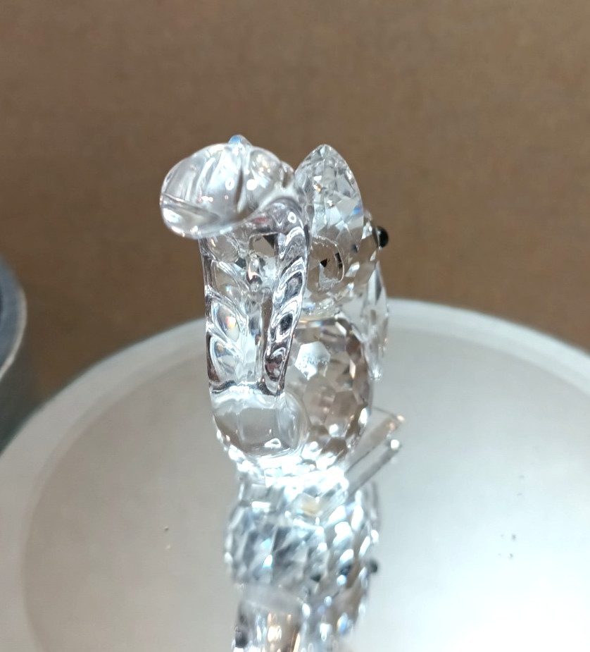 Swarovski Crystal Squirrel with Long Ears #7662NR42 in Box