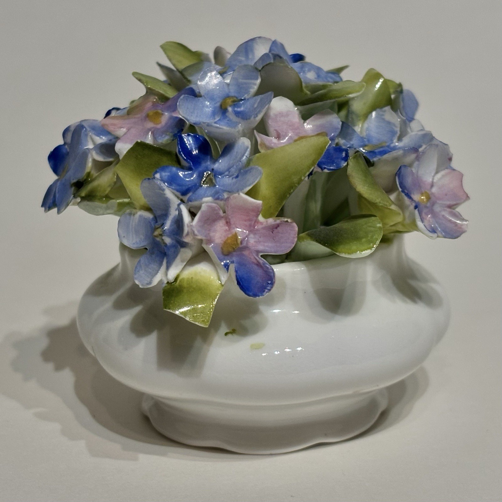 Royal Albert Forget Me Not Bone China Miniature Posy Bouquet Figurine England