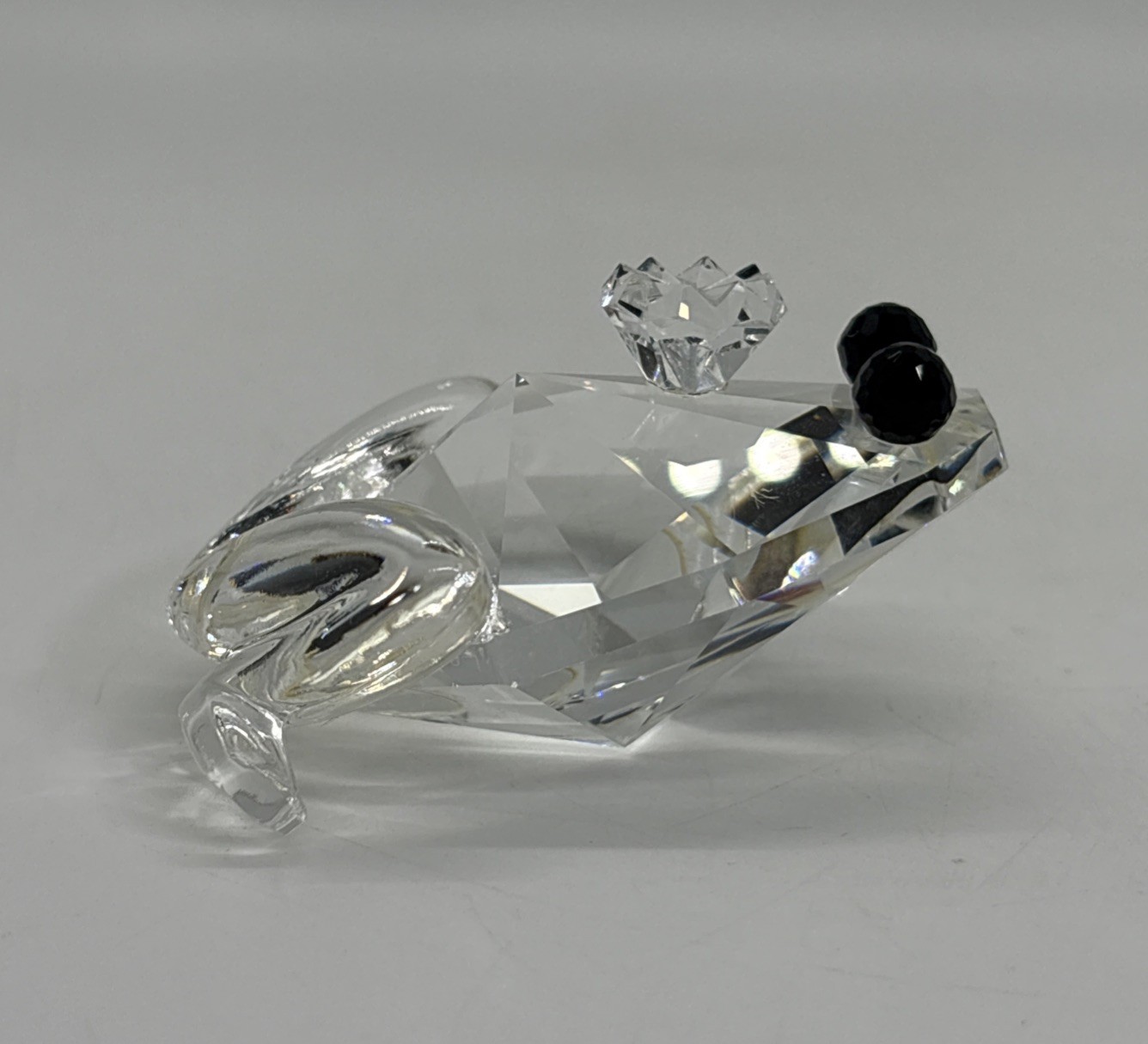SWAROVSKI Crystal – Prince Frog / Black Eyes – Beauties of the Lake 7642 048 000