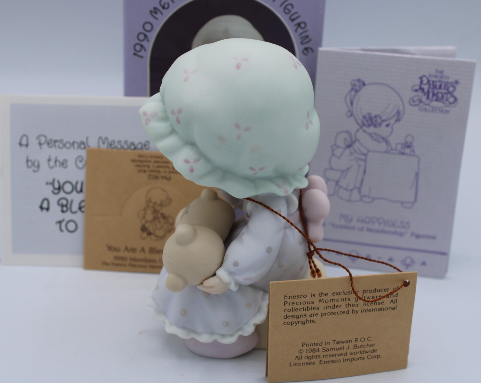 Precious Moments NIB “You Are A Blessing To Me” Figurine ~ 1990 #PM902