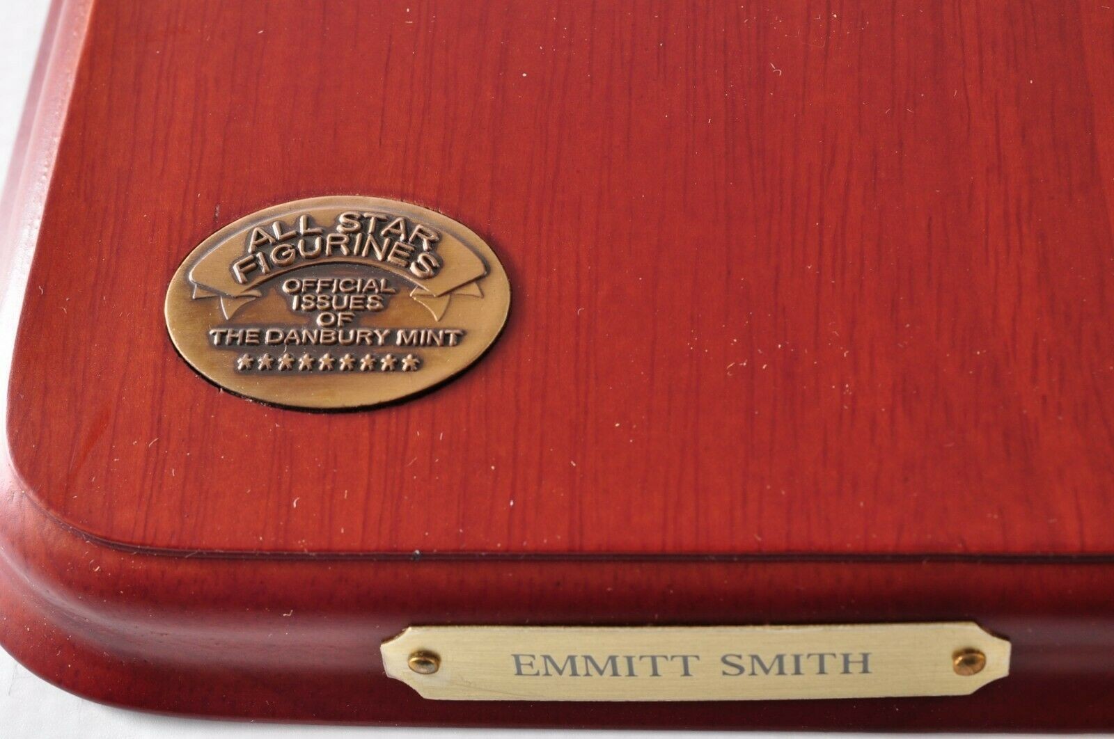 DANBURY MINT HOF EMMITT SMITH NFL DALLAS COWBOYS FIGURE FIGURINE *RARE*
