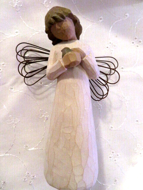 Susan Lordi-ANGEL OF HEARING-“For those that give Comfort”-Vtg-1999-Willow Tree-