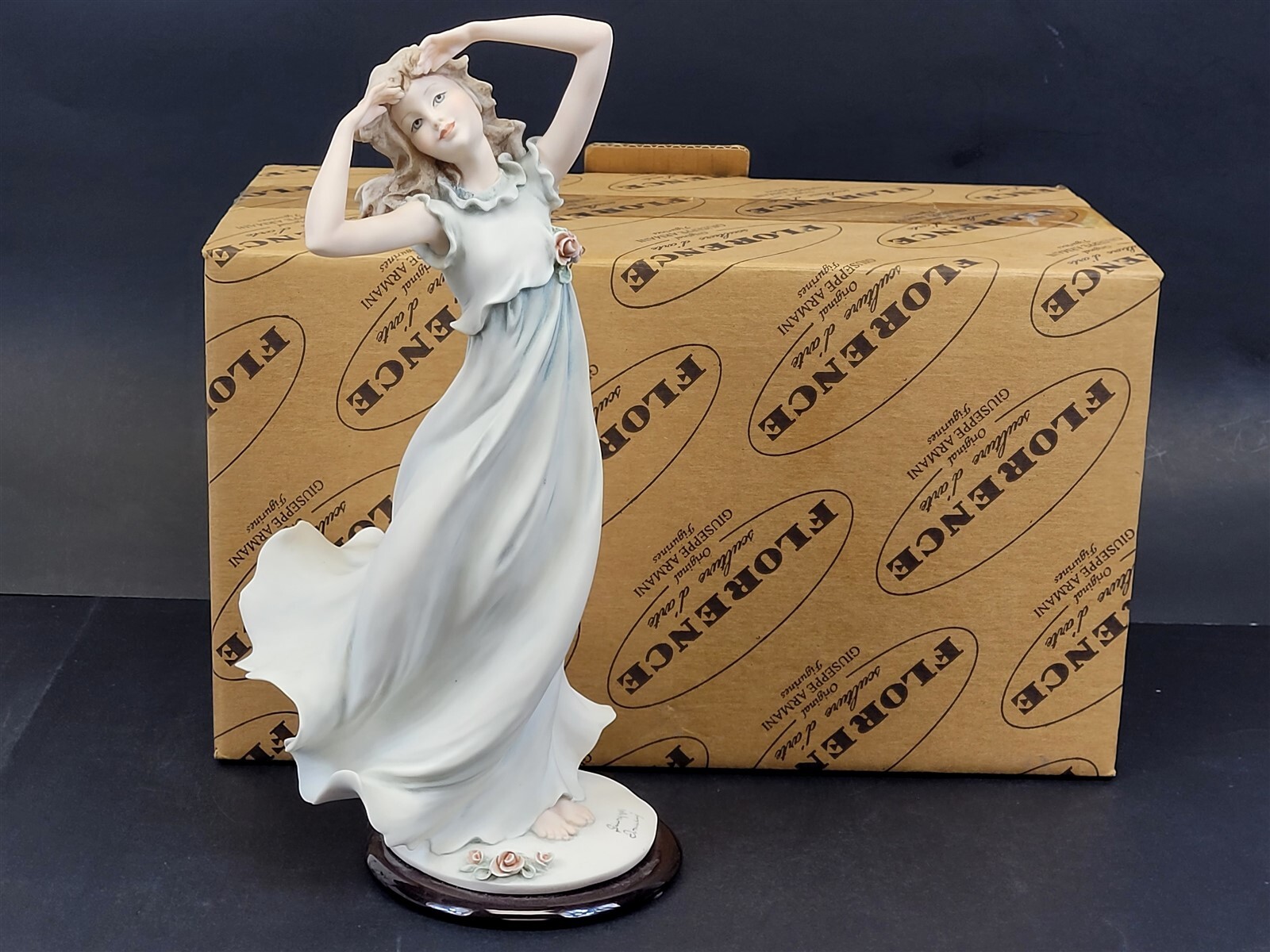 Florence Giuseppe Armani Italy 2002 “Sunrise” 11″ Sculpture W/Original Box ~T223
