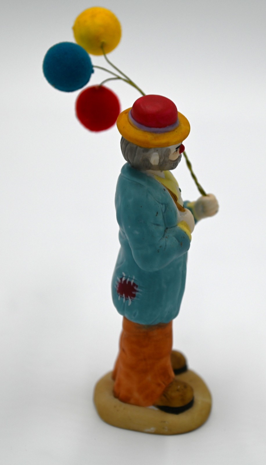 Vintage Flambro Emmett Kelly Jr Collection Clown w Balloons