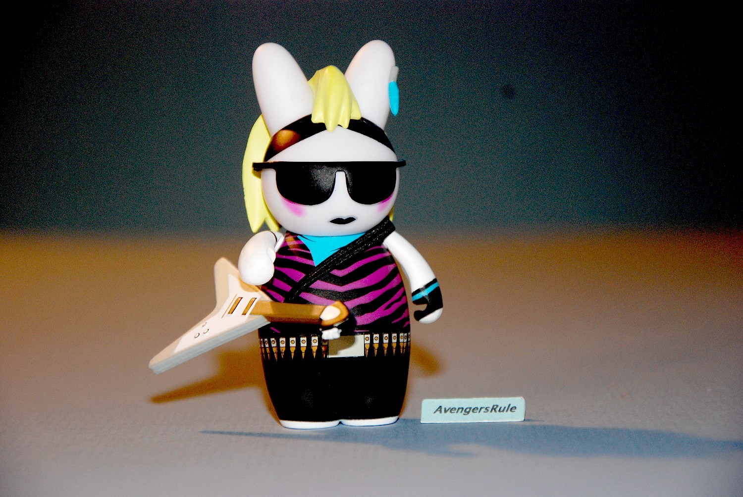 Band Camp 3000 Collectible Vinyl Labbits KidRobot Rikky Panther 1/24