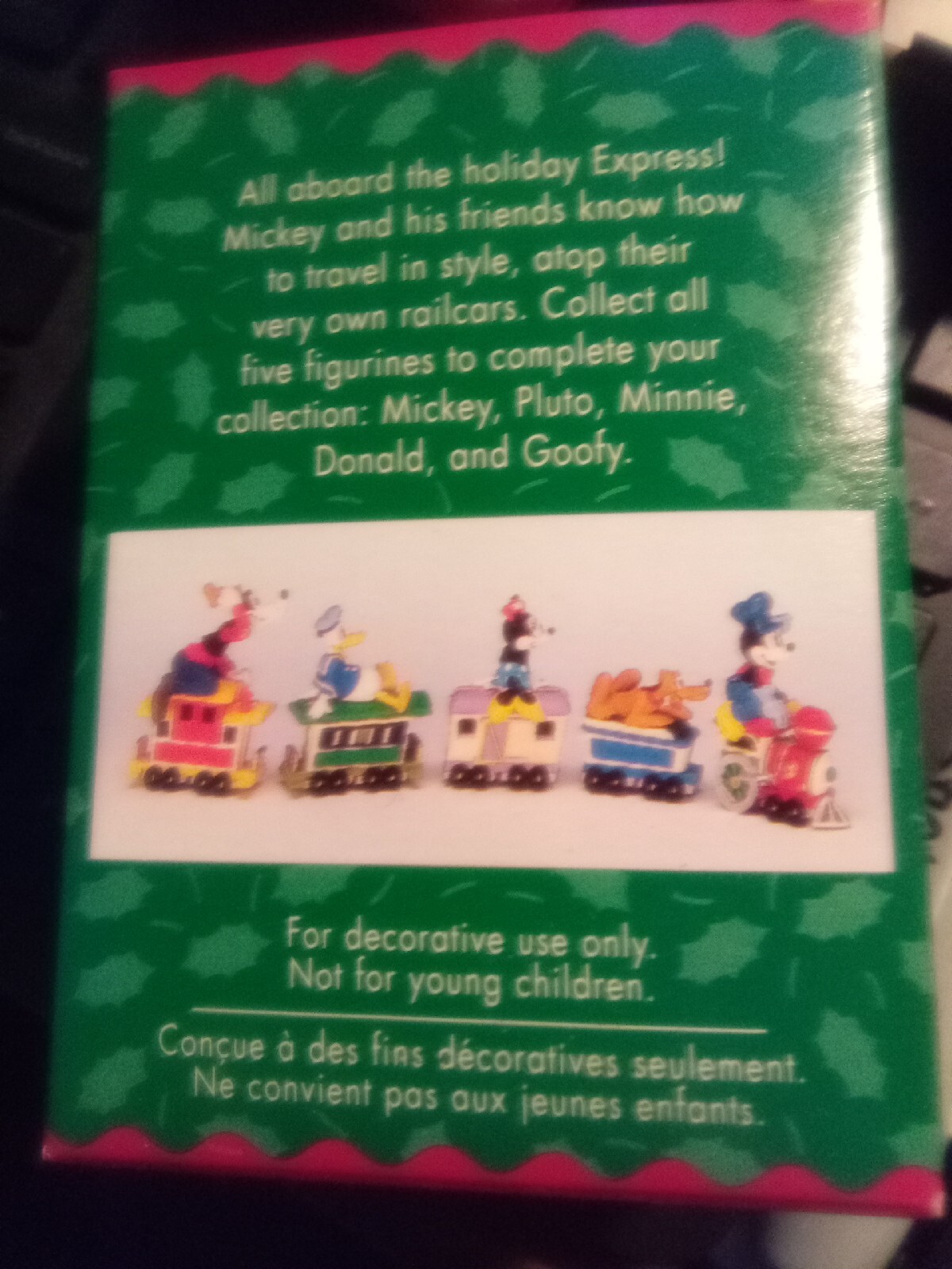 HALLMARK MERRY MINIATURES GOOFY’S CABOOSE 1998