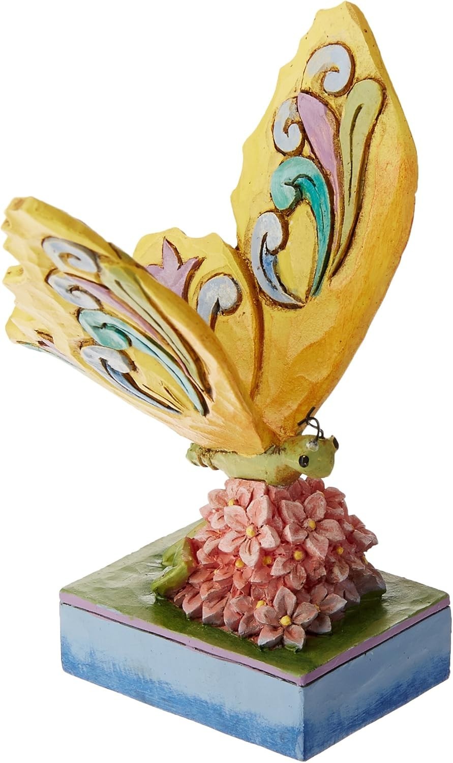 Jim Shore Heartwood Creek Mini Butterfly Flowers Figurine 4047074 NEW T