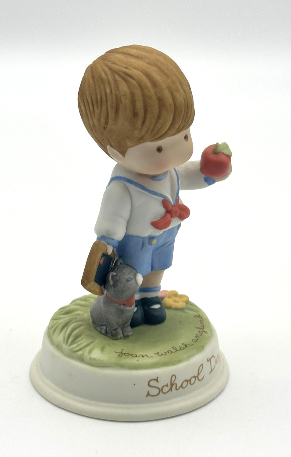 Avon 1980’s Ceramic Figurine – SCHOOL DAYS by Joan Walsh Anglund