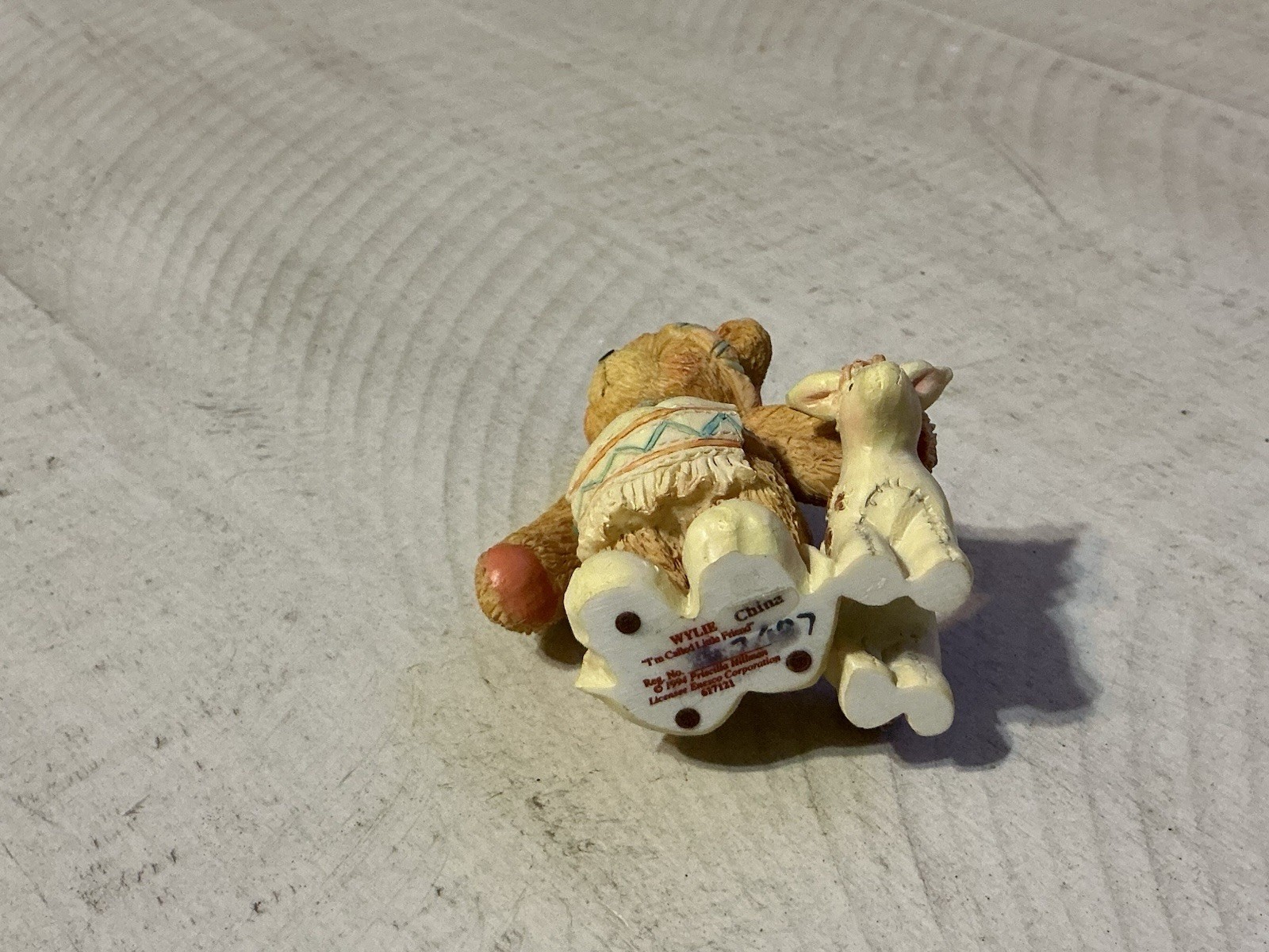 Cherished Teddies Wylie I’m Called Little Running Bear Figurine NIB