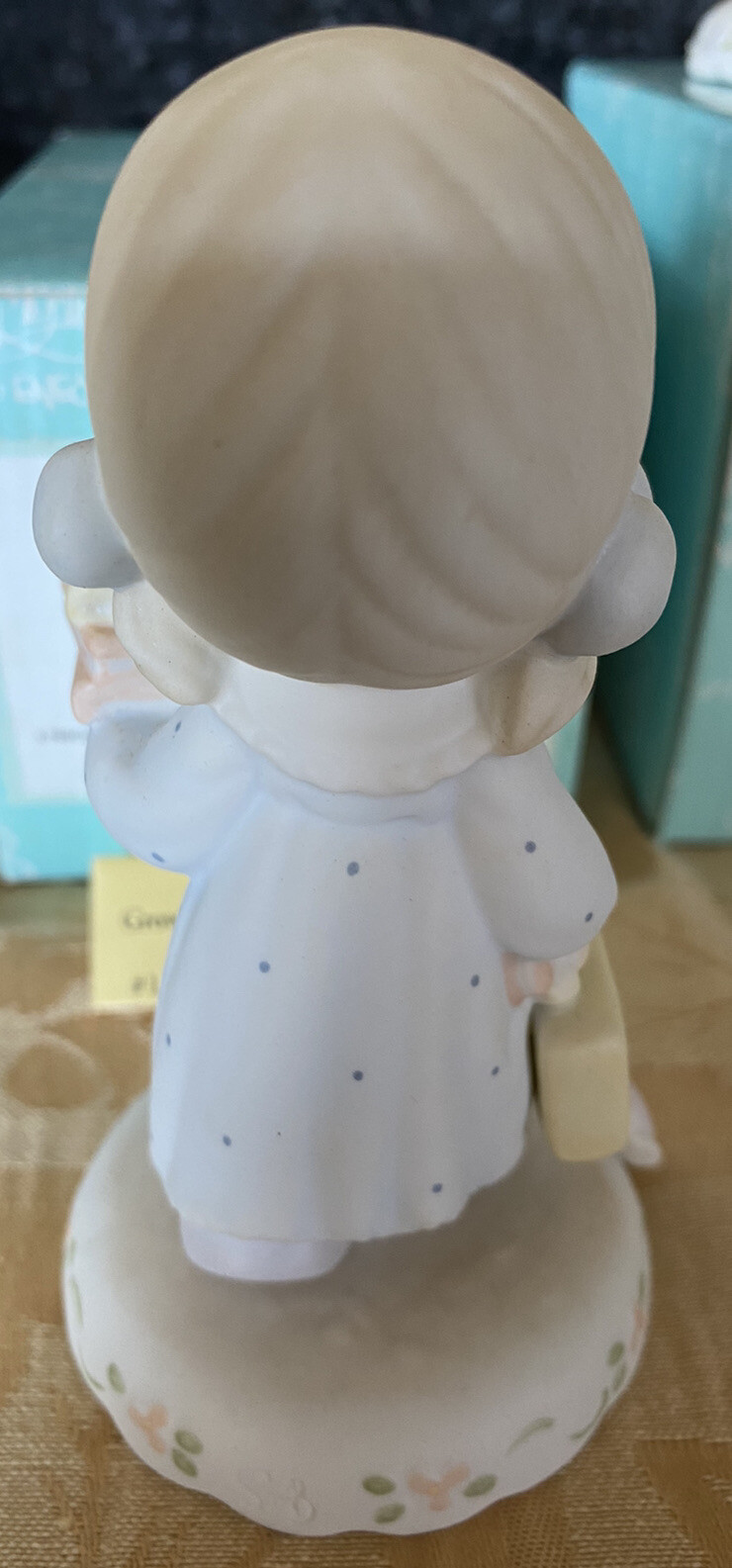 1994 Precious Moments Growing in Grace Figurine Ages 5 &6: 136247 & 136255 Boxed