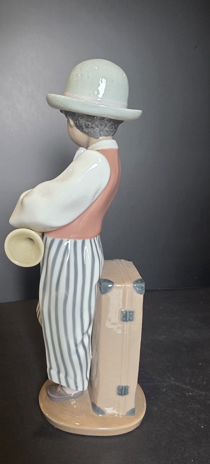 Lladró Black Legacy Jazz Trumpet Player Figurine w/ Box & Papers Spain