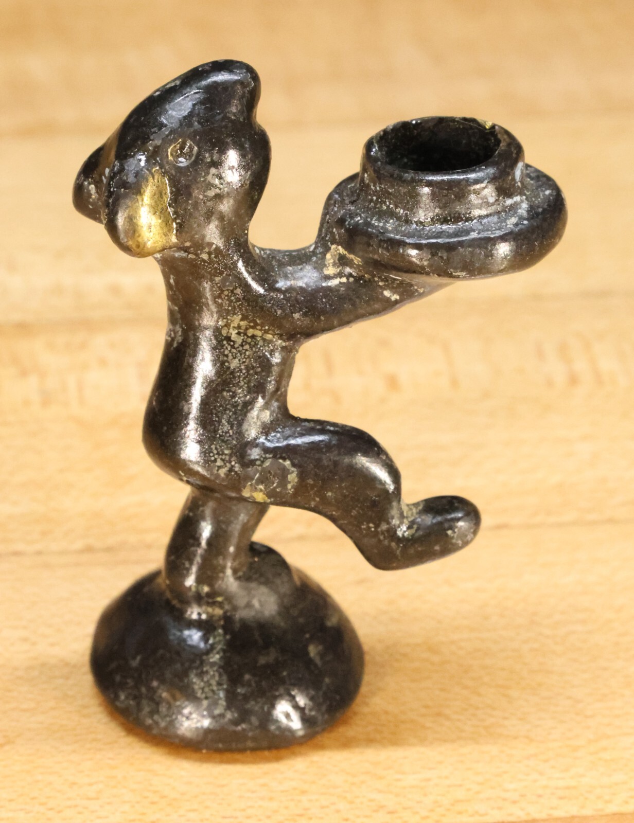 Prices REDUCED – Vintage Miniature Walter Bosse Vienna MCM Bronze Figurine